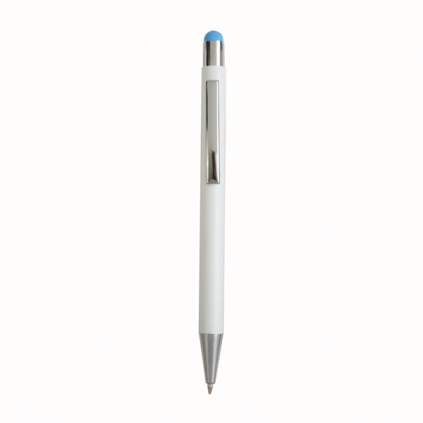 Penna in Metallo Azzurra