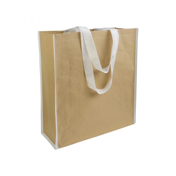 Shopper in Carta Bianco