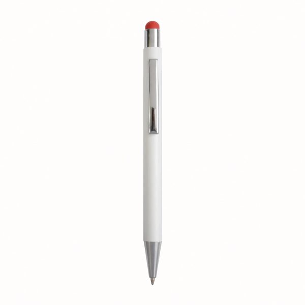 Penna in Metallo Rossa